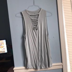 Tank top with straps